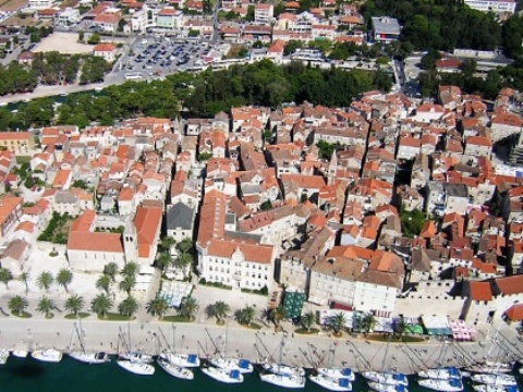 Trogir from the air